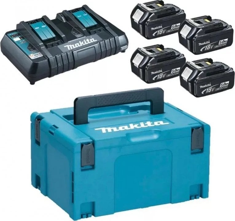 Makita 18V (4*BL1850+DC18RD) | M 197626-8*
