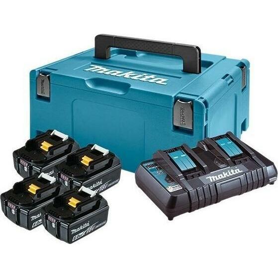 Makita 18V (4*BL1860B+DC18RD) (UN3480) | M