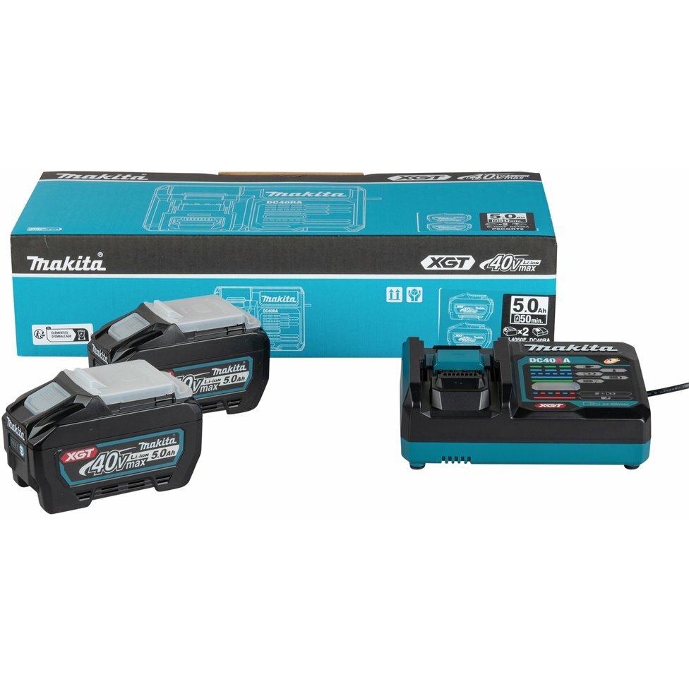 Makita   40V 2x5,0Ah XGT (BL4050Fx2+DC40RA)