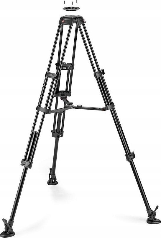 Manfrotto  Pro Video Alu Twin środ