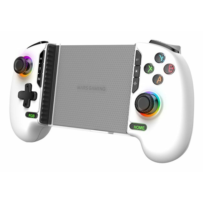 Mars Gaming MGPXPROW Gamepad Bluetooth/USB analogais/ciparu
