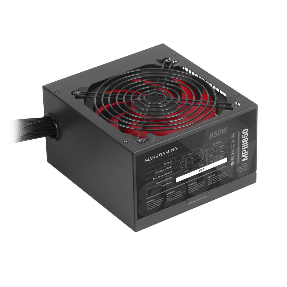 Mars Gaming MPIII850 Barošanas bloks ATX