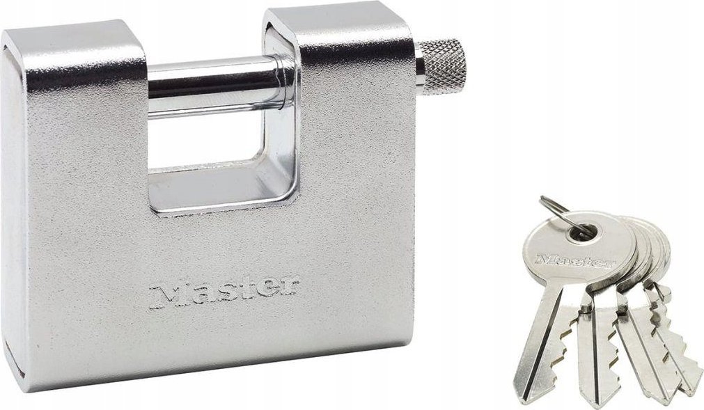 MasterLock Master Lock Padlock steel Security