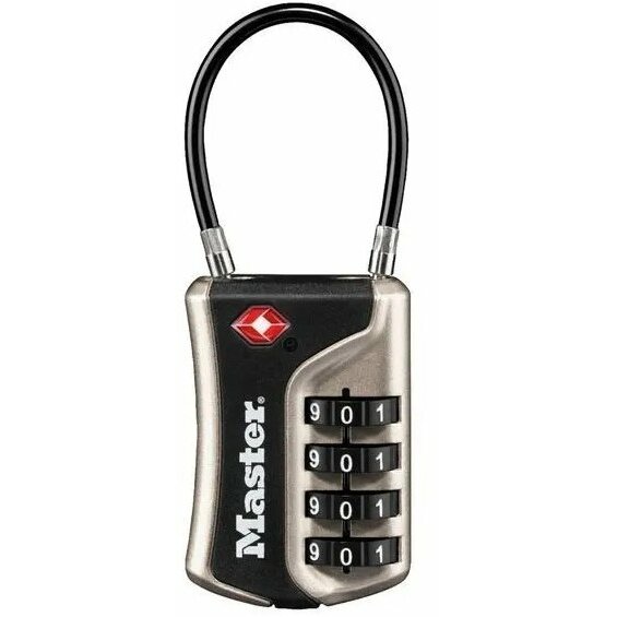MasterLock MASTER LOCK TSA K Nickel