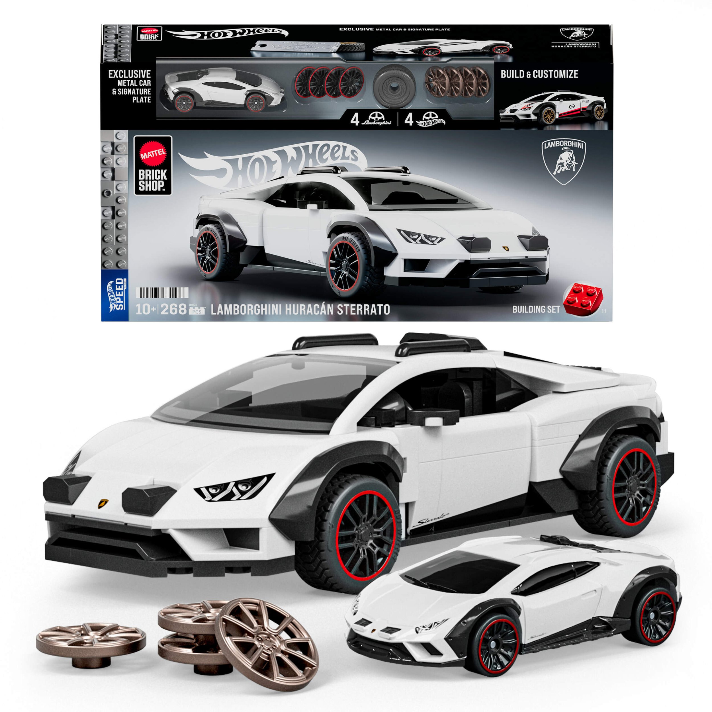 Mattel Brick Shop  Hot Wheels Speed