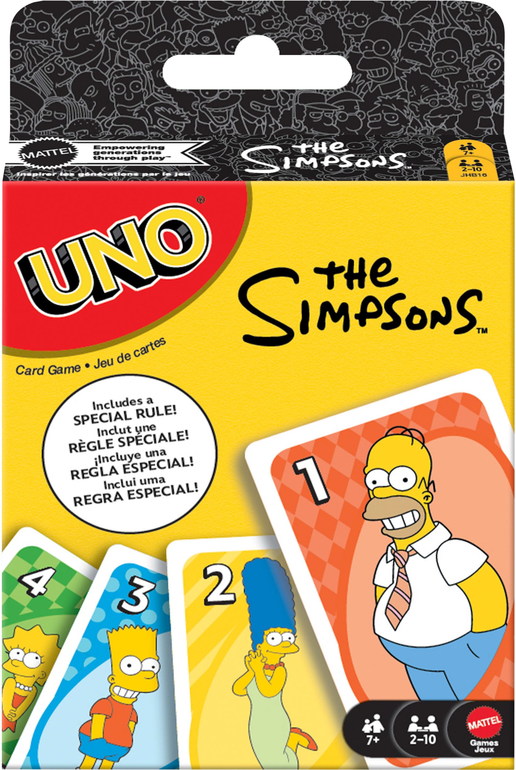 MattelUNO Simpsonowie | JHB16 | 194735326846