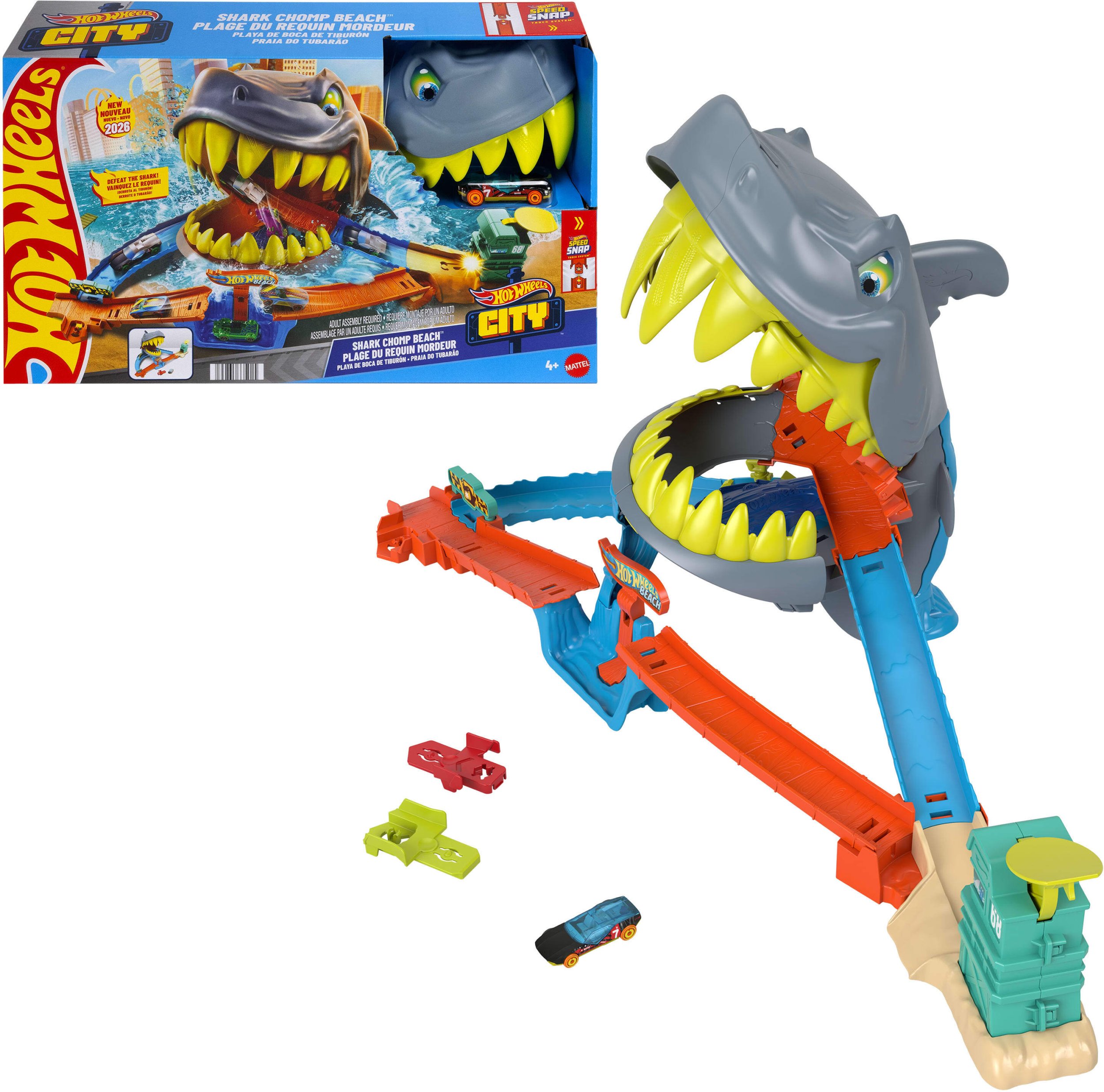 Mattel HOT WHEELS CITY  – rekinów