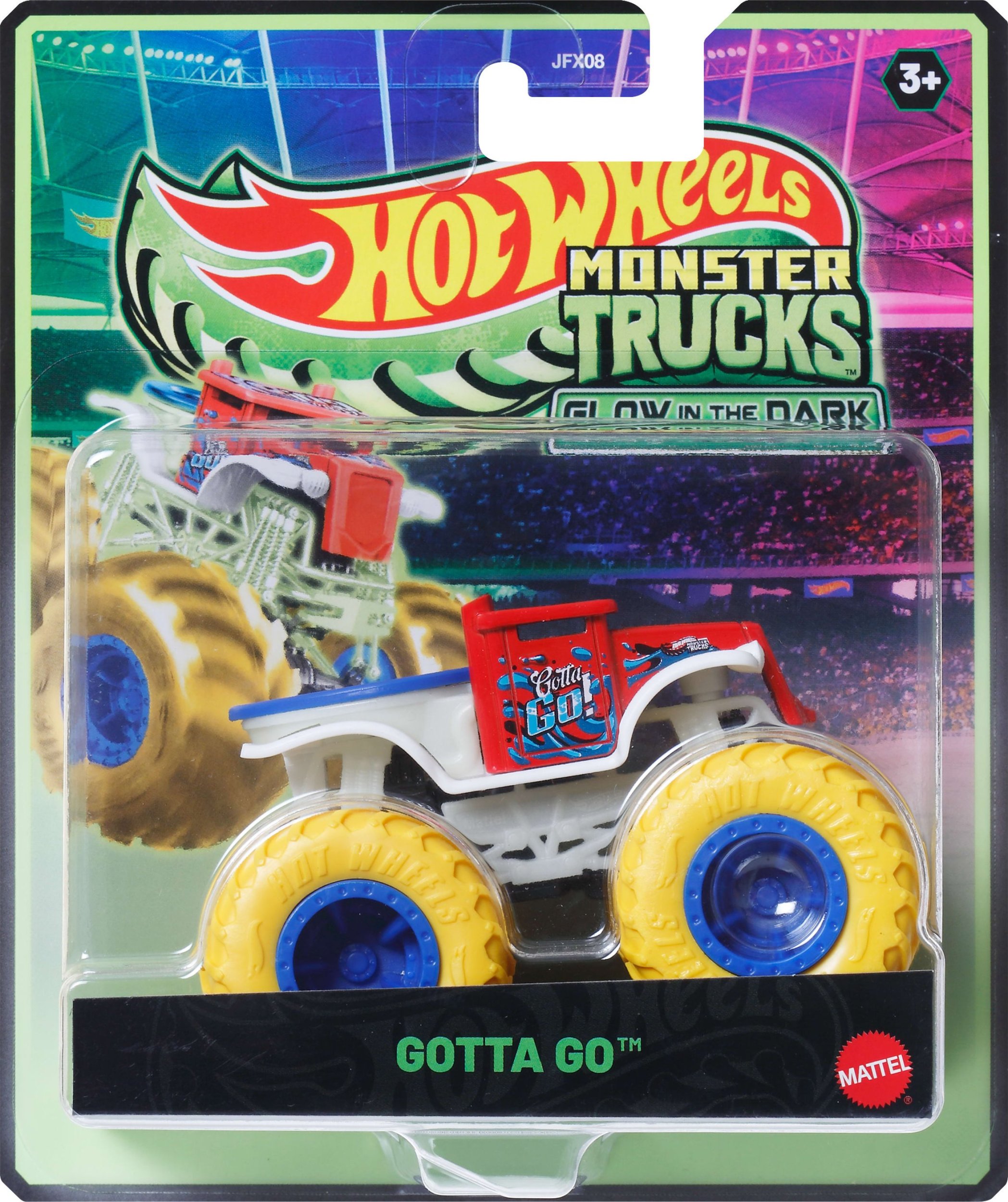 Mattel Hot Wheels glow-in-the-dark jeep |