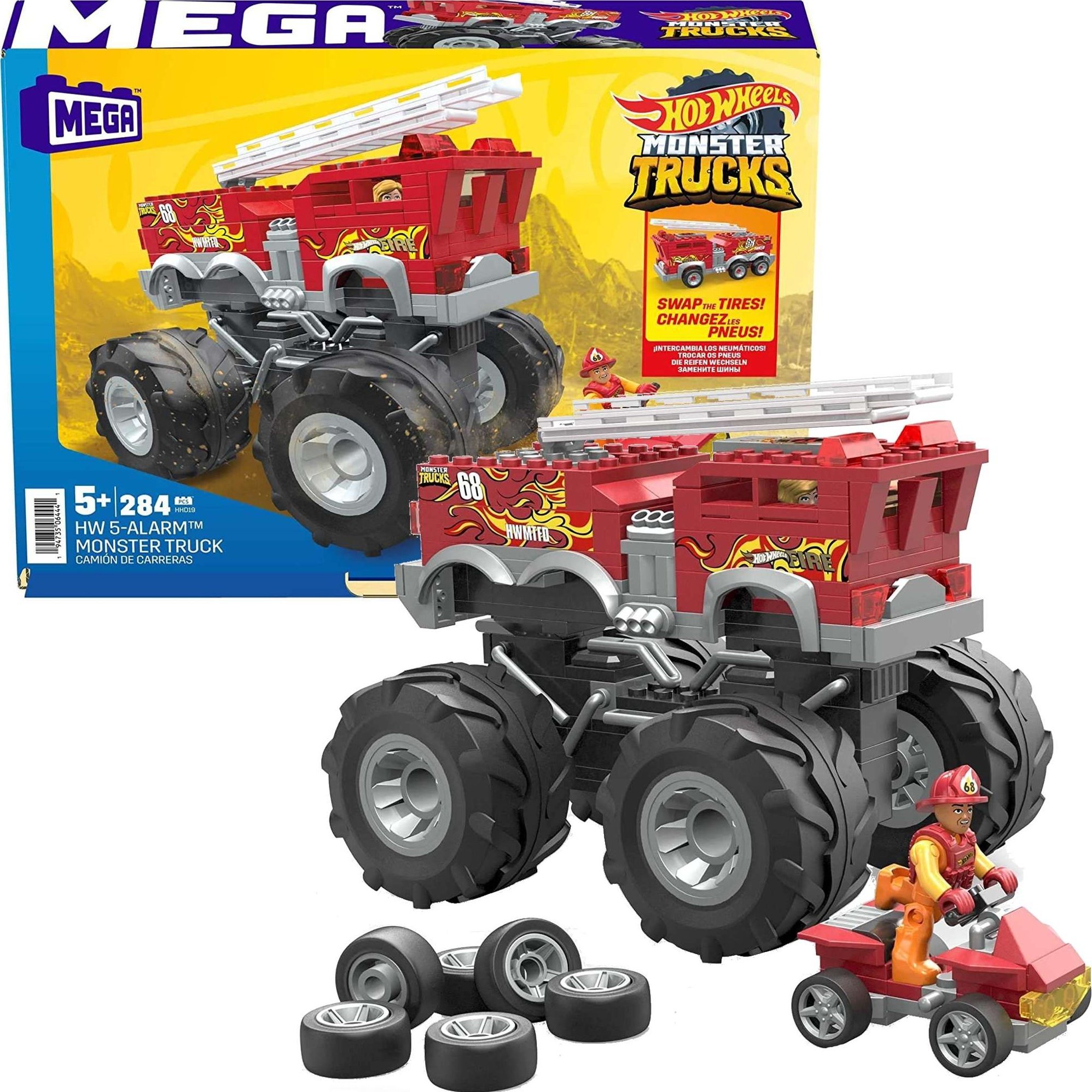 Mattel Hot Wheels Monster Trucks Mega