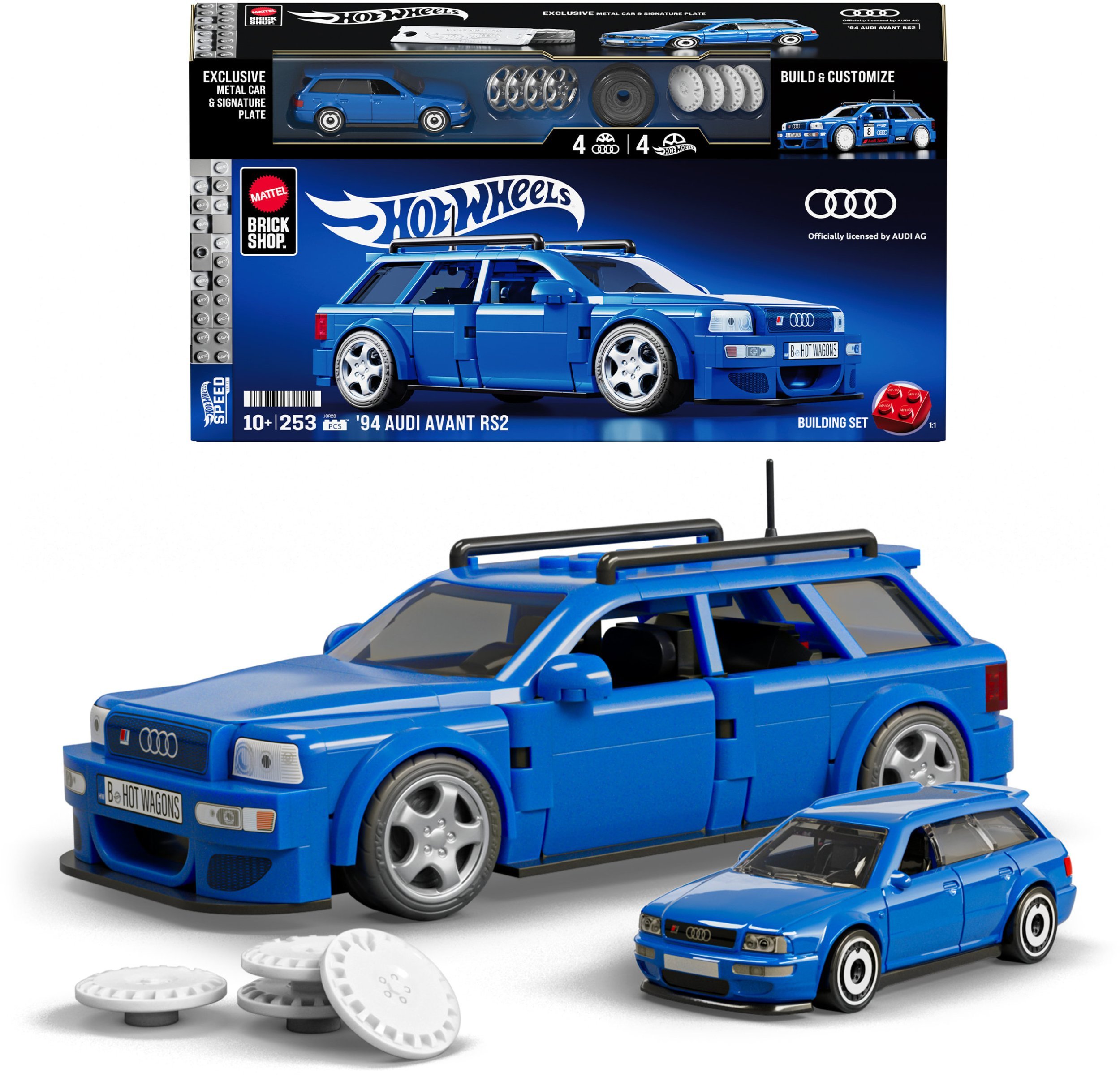 Mattel MATTEL BRICK SHOP HOT WHEELS