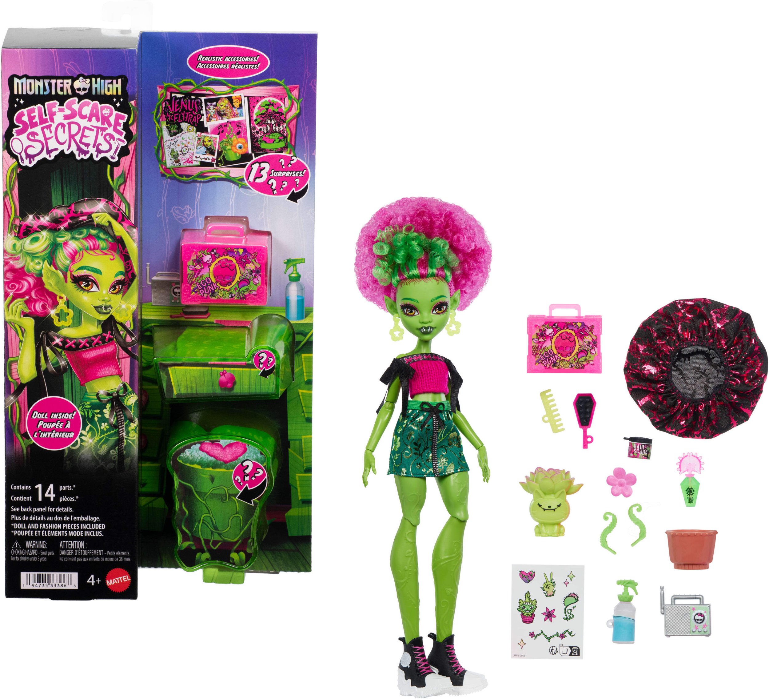 Mattel Monster High Straszyrelaks Self-Care Venus