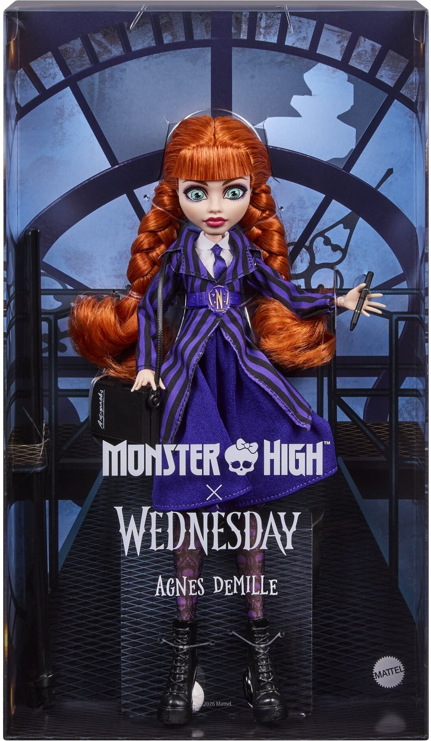 Mattel Monster High X Wednesday Agnes