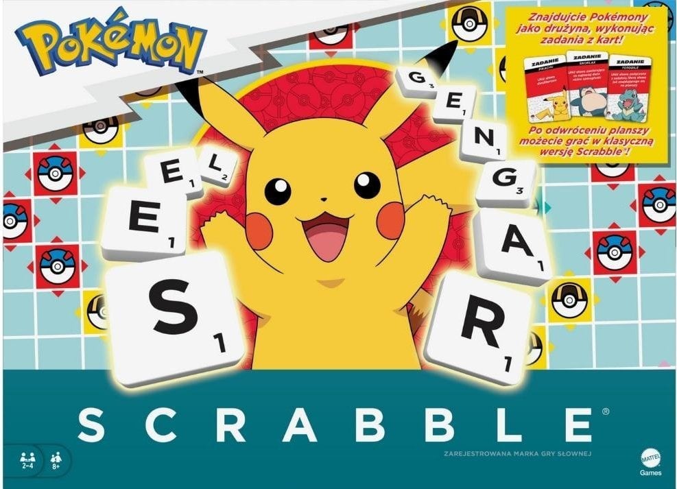 Mattel Scrabble Pokemon | 0194735237753 |