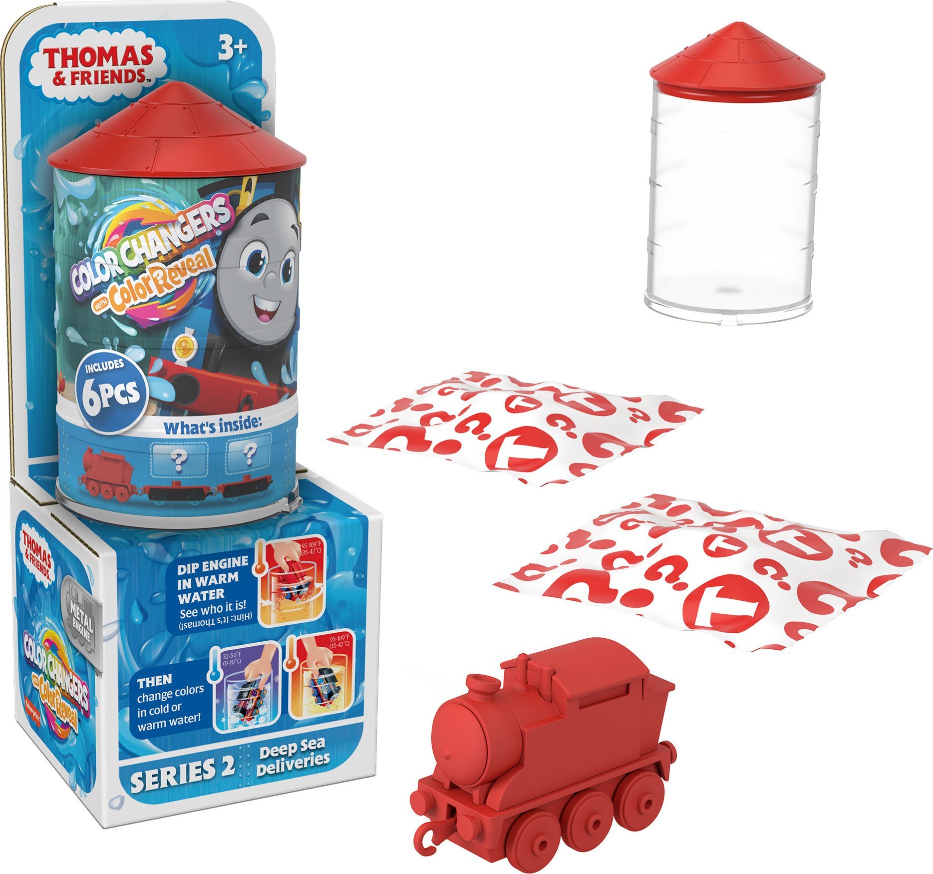 Mattel THOMAS  WAGONIK COLOR REV MIX