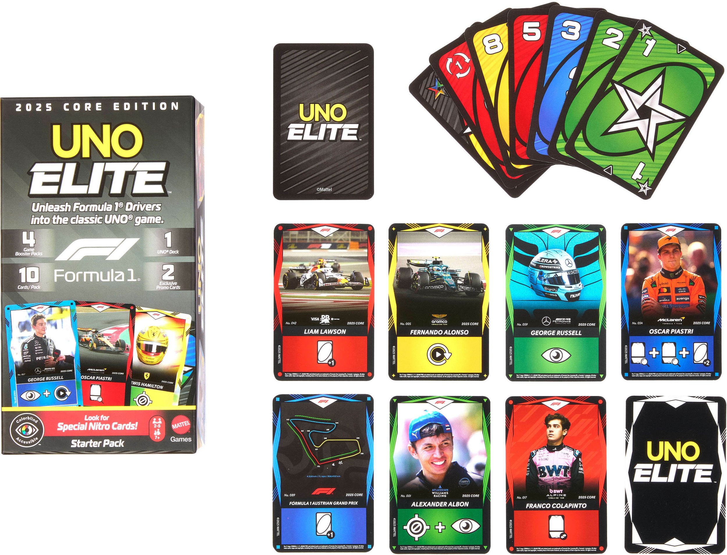 Mattel UNO ELITE F-1 (Starter Pack)