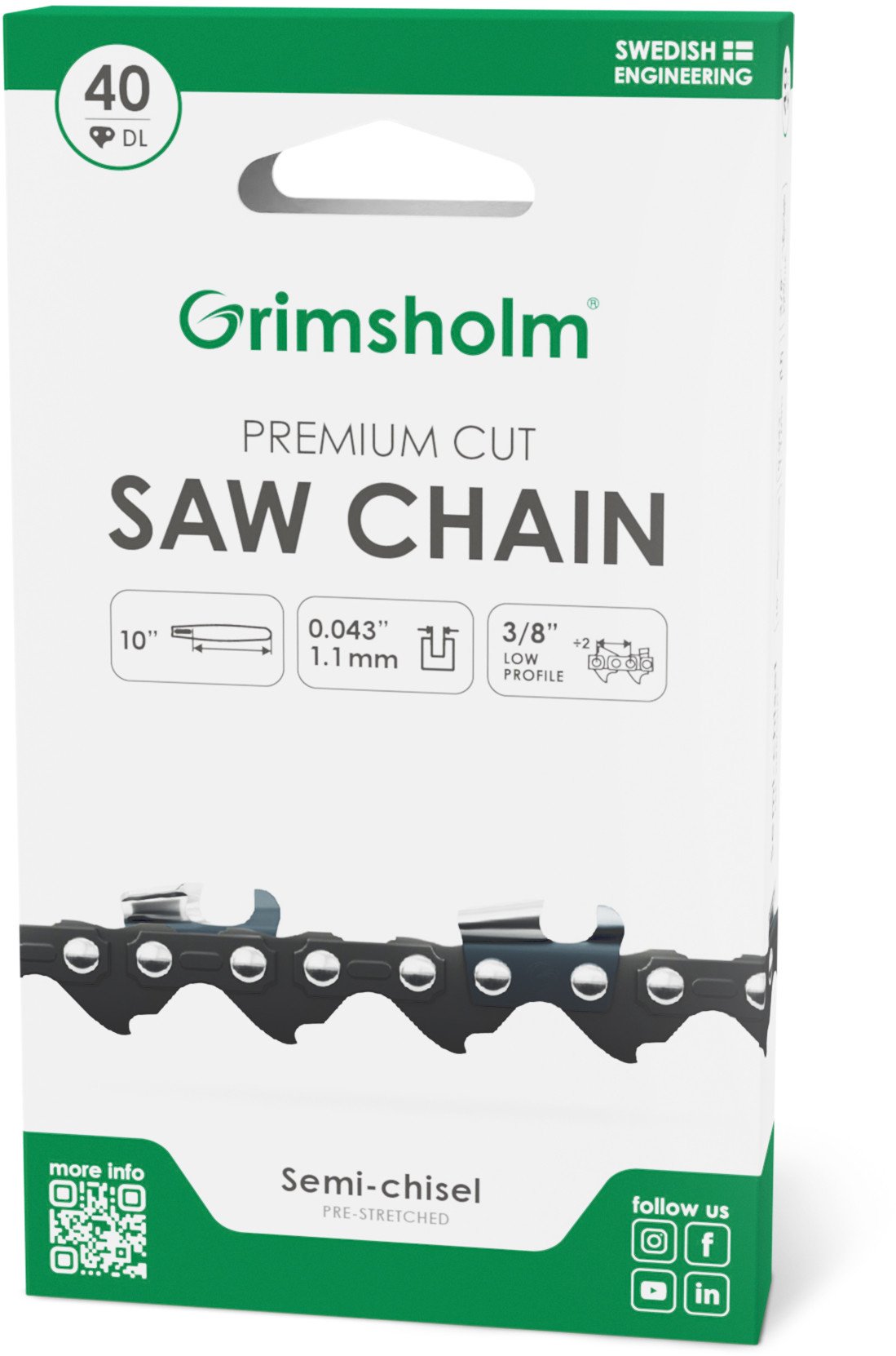 McCulloch SAW CHAIN PREMIUM 40 DL