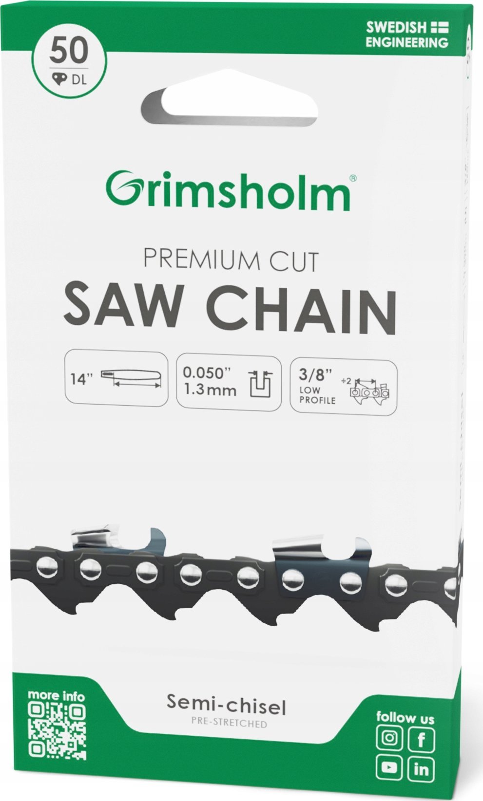 McCulloch SAW CHAIN PREMIUM 50 DL