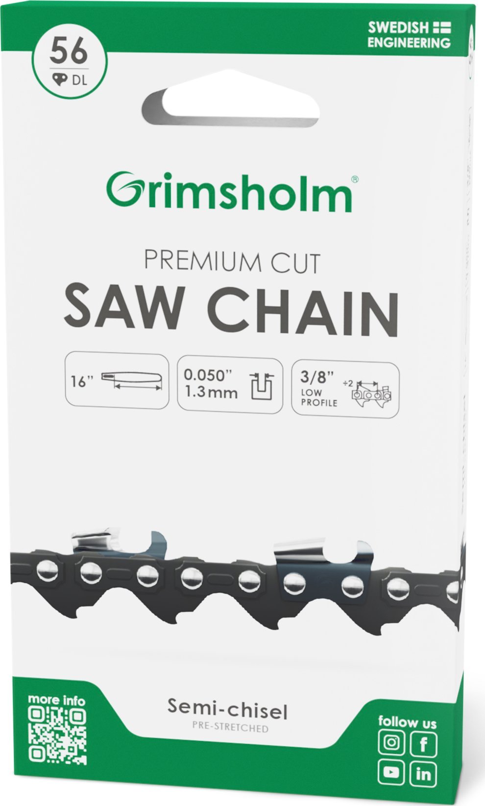 McCulloch SAW CHAIN PREMIUM 56 DL