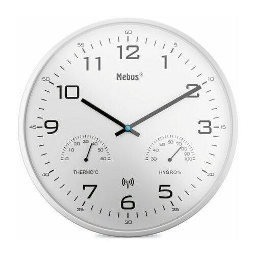 Mebus 52841 Radio-Controlled Wall Clock |