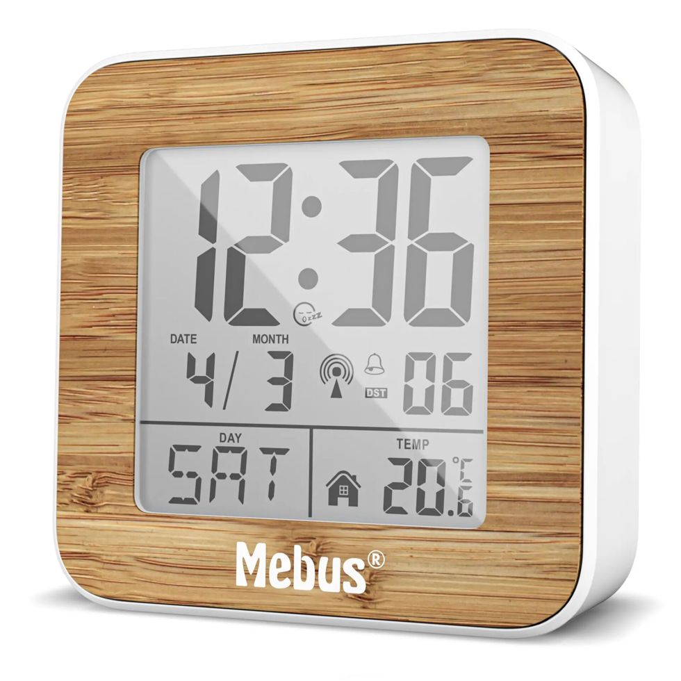 Mebus digitālais radiovadāmais modinātājs 27247 Mebus