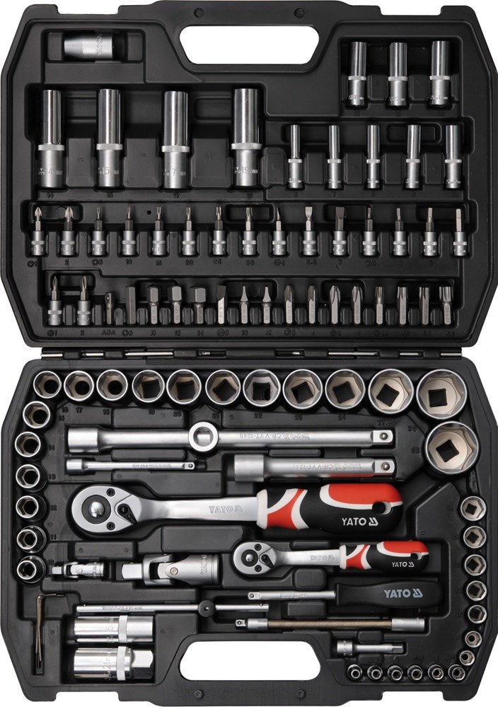 YATO YT-12681 1/4`` 1/2`` (94pcs) Instrumentu