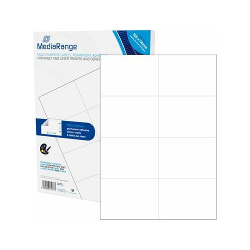 MediaRange Etykiety  105x74mm, 400  (MRINK145) |