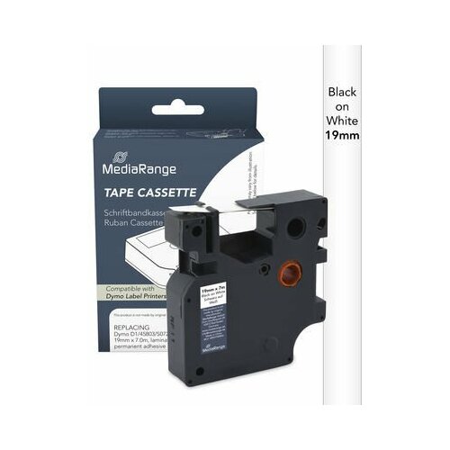 MediaRange  etykietowa Komp. Dymo 19mmx7m sw/ws
