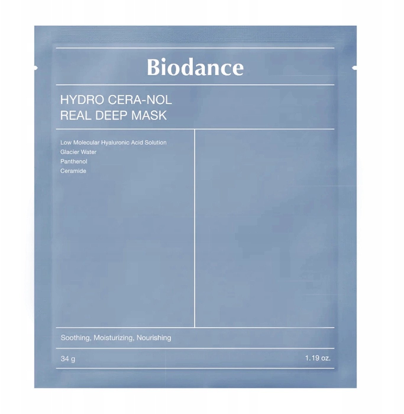 BIODANCE Hydro Cera-Nol Real Deep Sheet