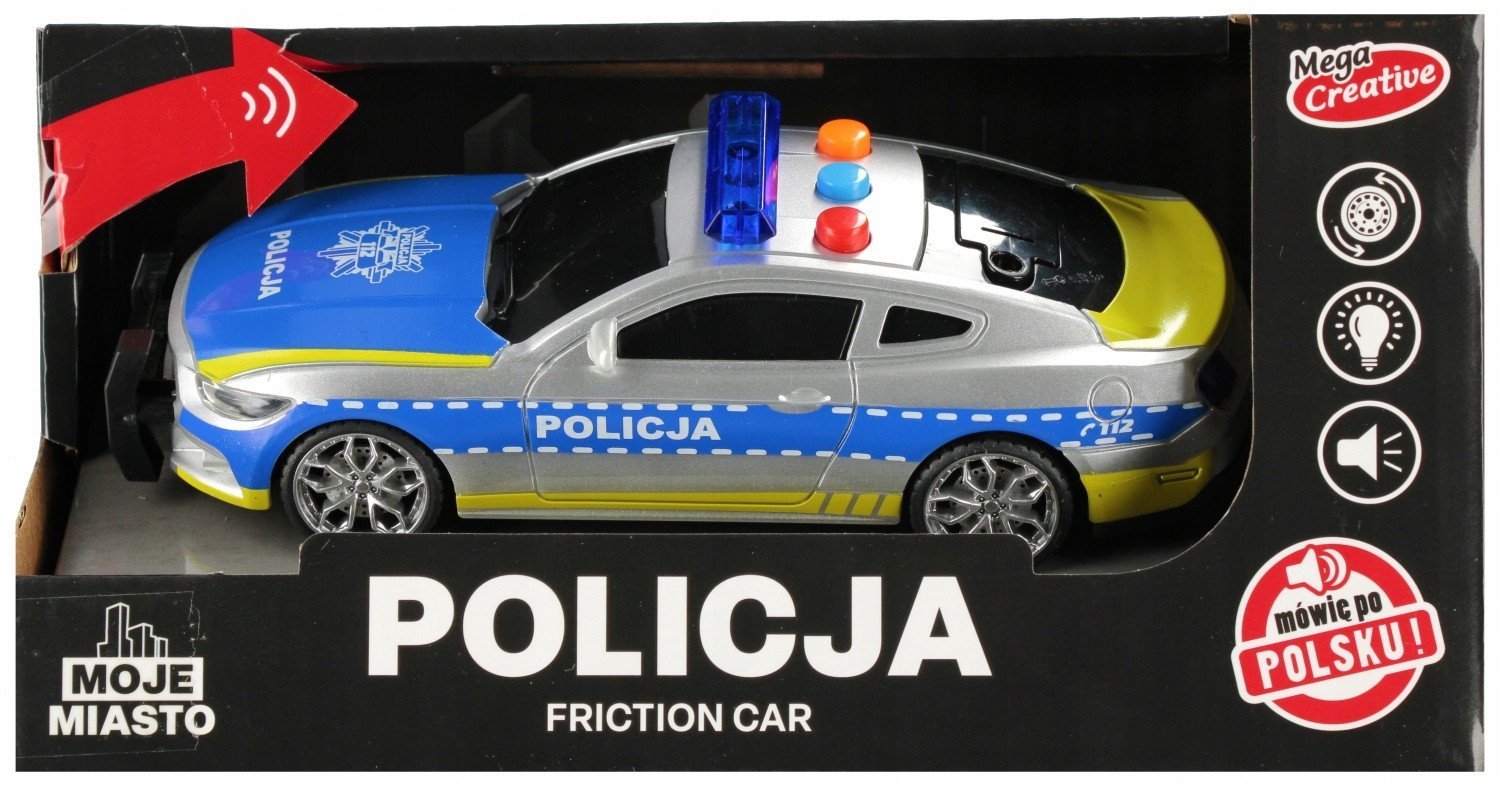 Mega Creative AUTO B/O 21X11X8 MIAST