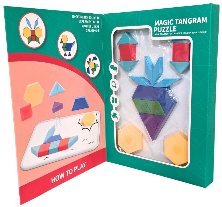 Mega Creative Tangram Magnet 18X25X3 20EL