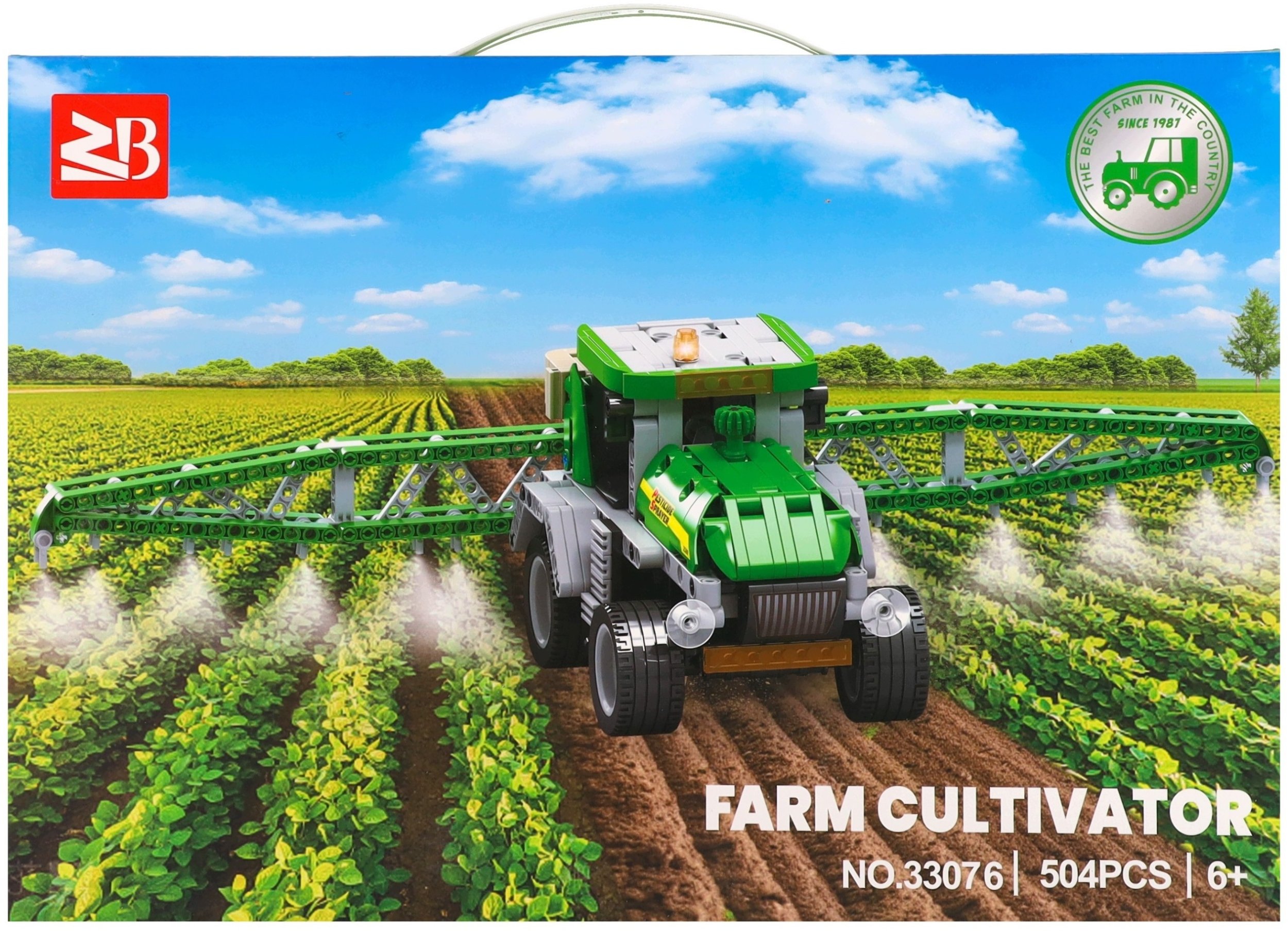 Mega Creative konstr traktor 504el 38X26X8