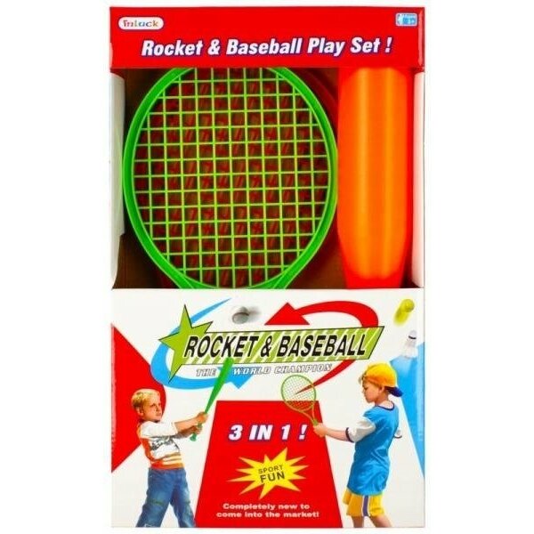 Mega Creative RAKIETKI PLAZOWE/BASEBALL+AKC 25X43X7 MC