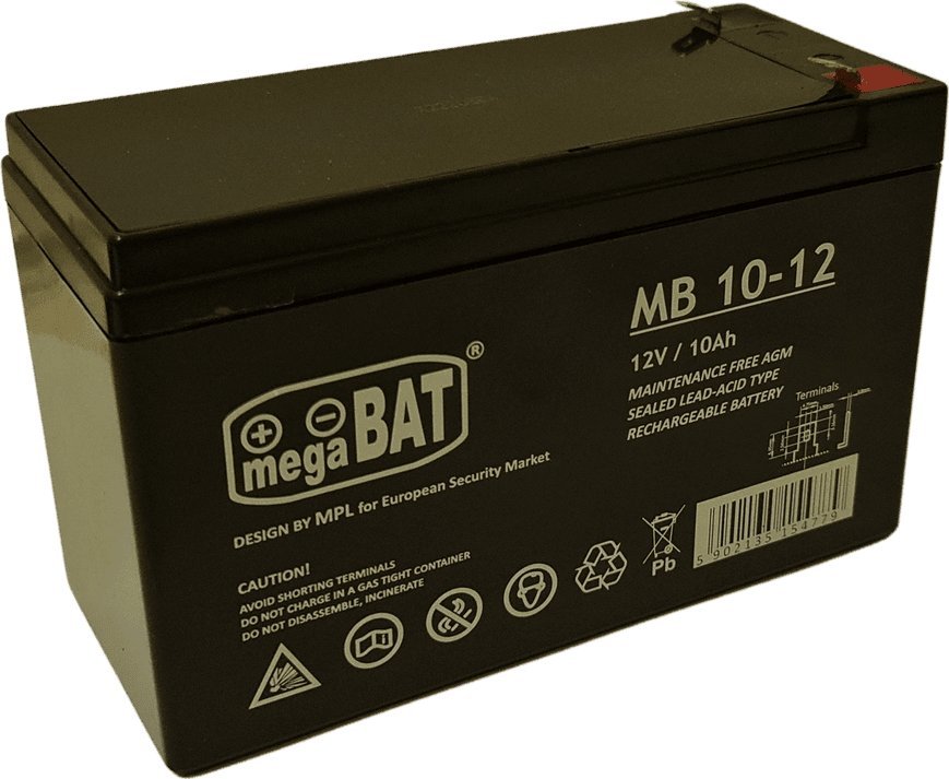 MegaBat  AGM 12V 10Ah megaBAT |