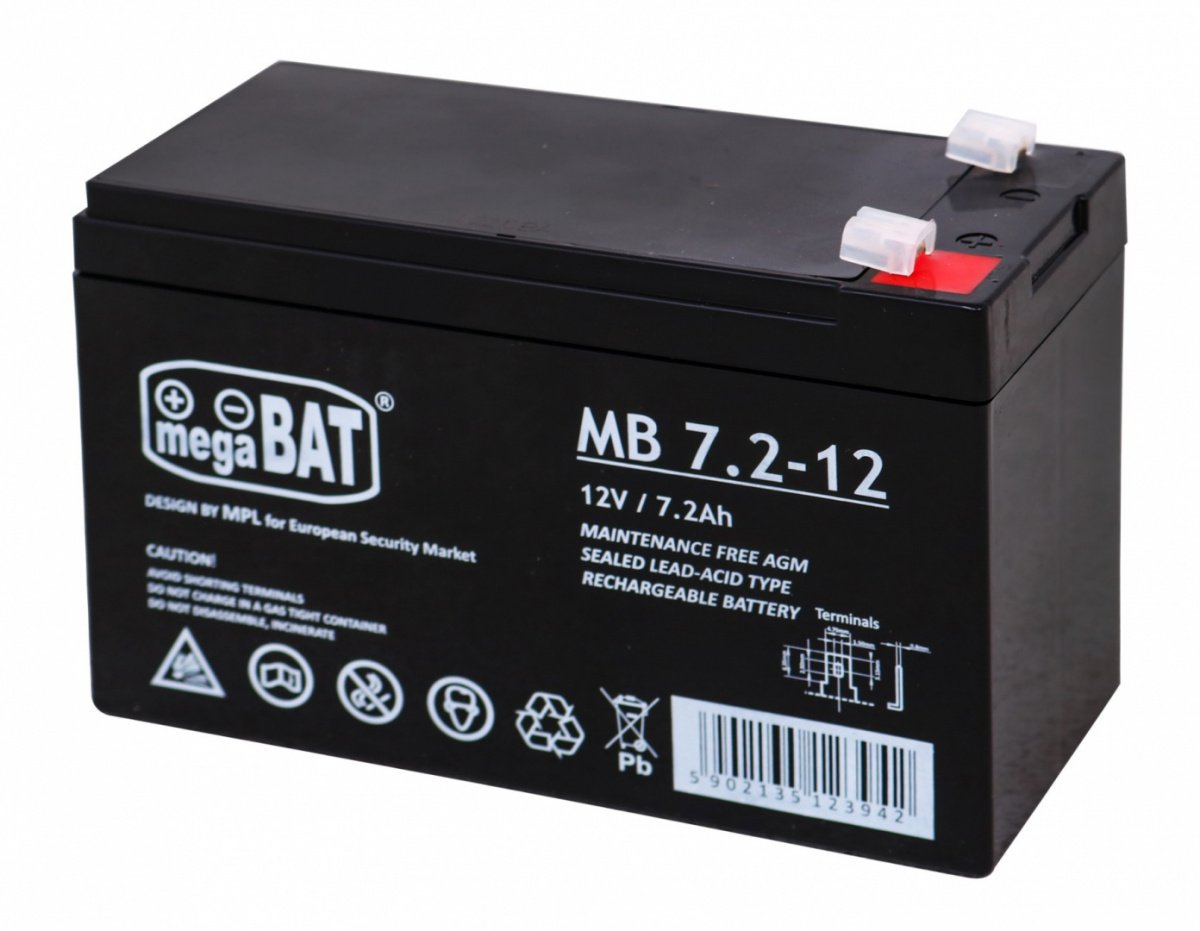 MegaBat  12V/7.2Ah | MB 7