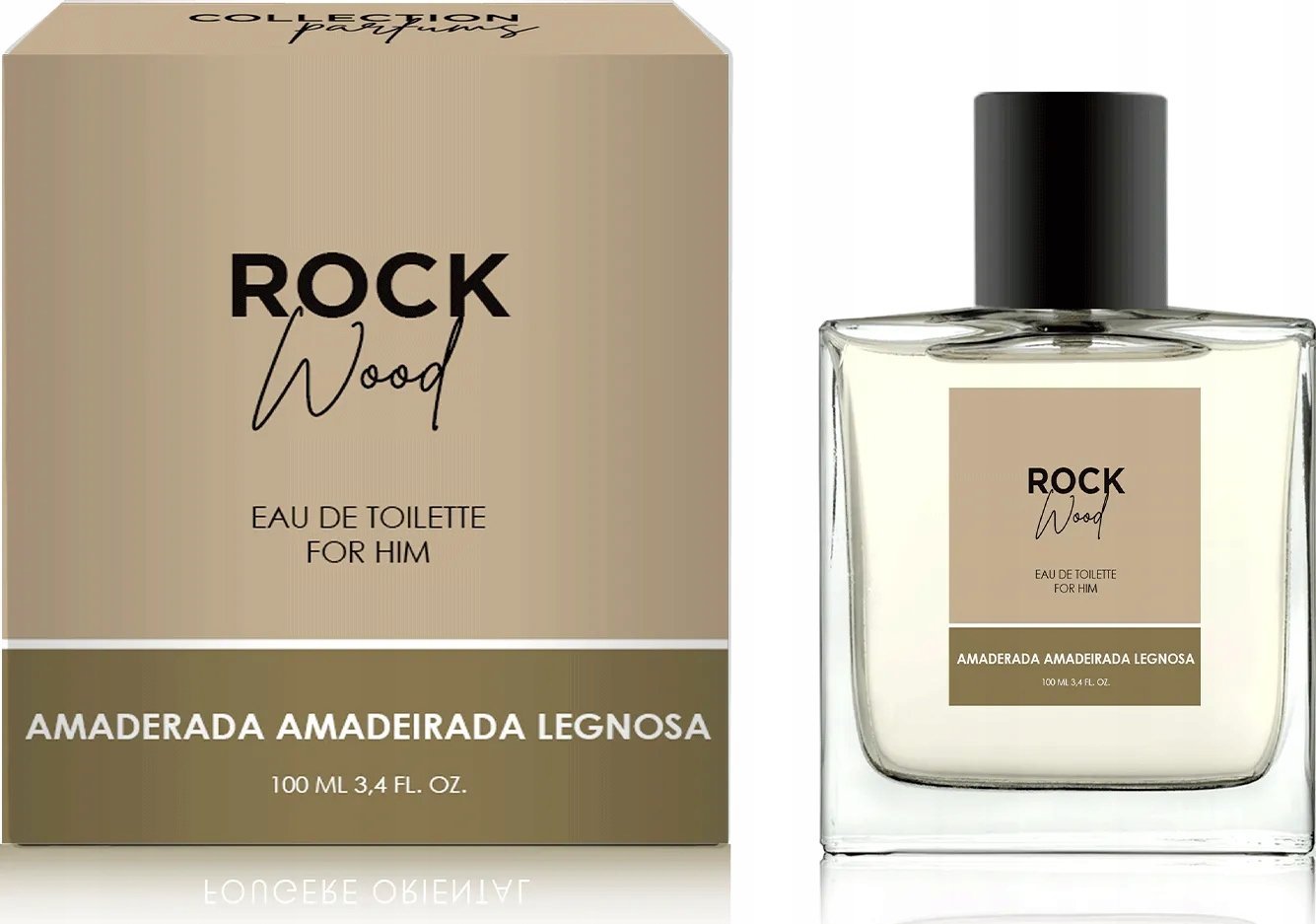 MeMELODY Rock Wood Men EDT spray