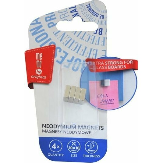 MemoBe MAGNESY NEODYMOWE DO TABLIC SZKLANYCH