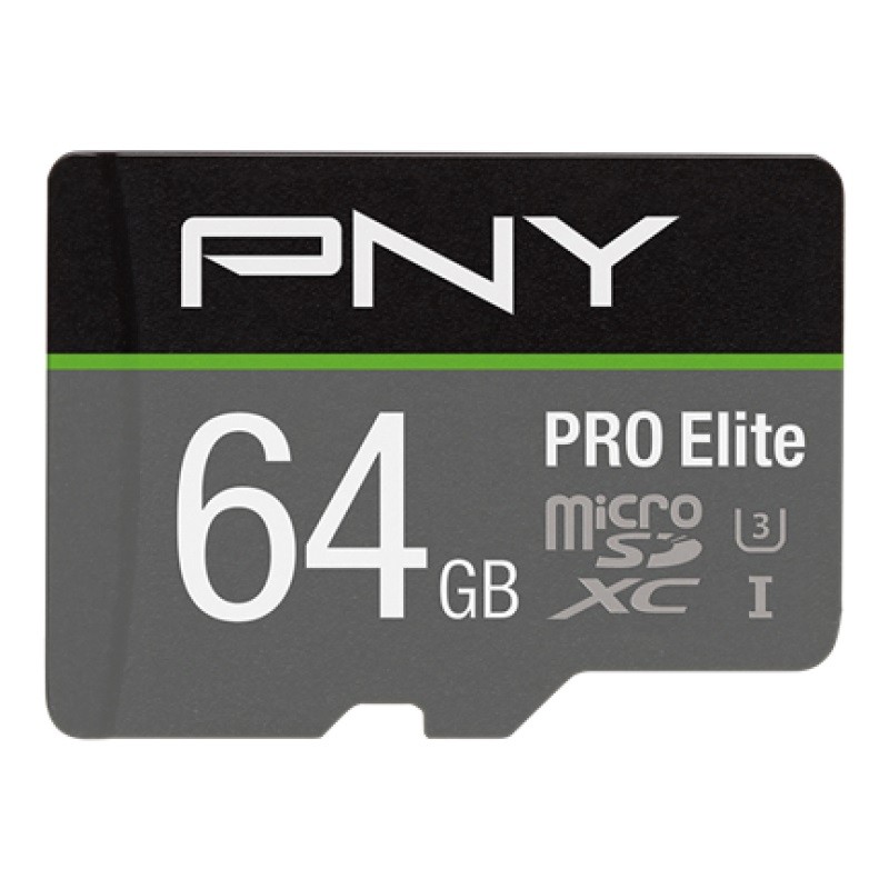 PNY Memory card microSDXC 64GB P-SDU64GV31100PRO-GE