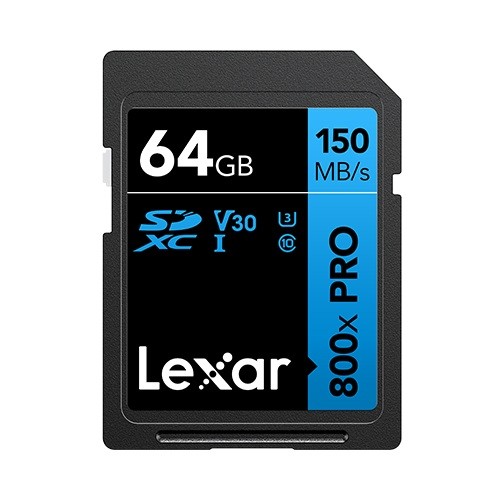 Karta Lexar 800X Pro SDXC 64