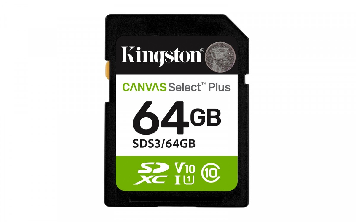 Kingston Memory card SD 64GB Canvas