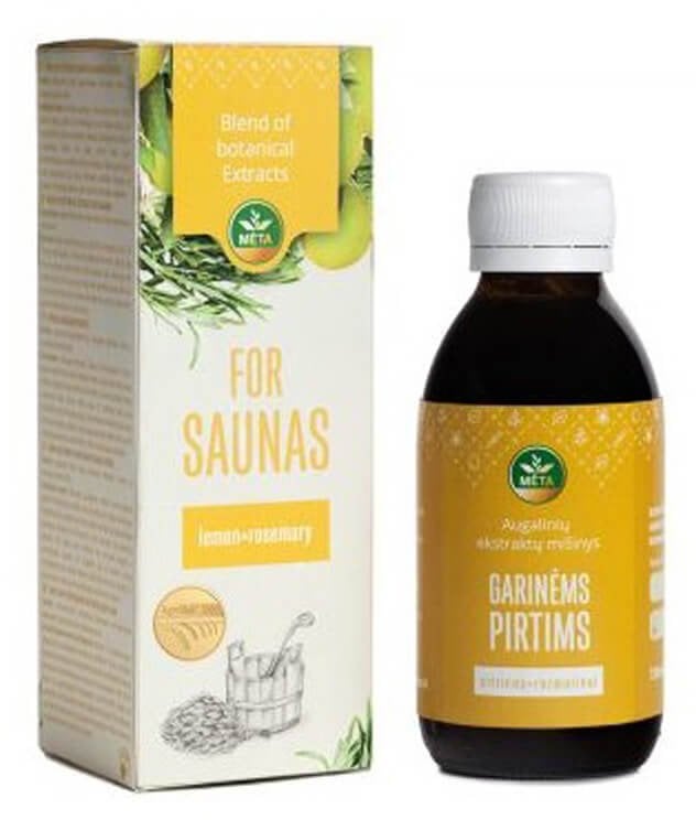 META EXSTRACT STEAMSAUNA LEMON+ROSEMARY 150ML |