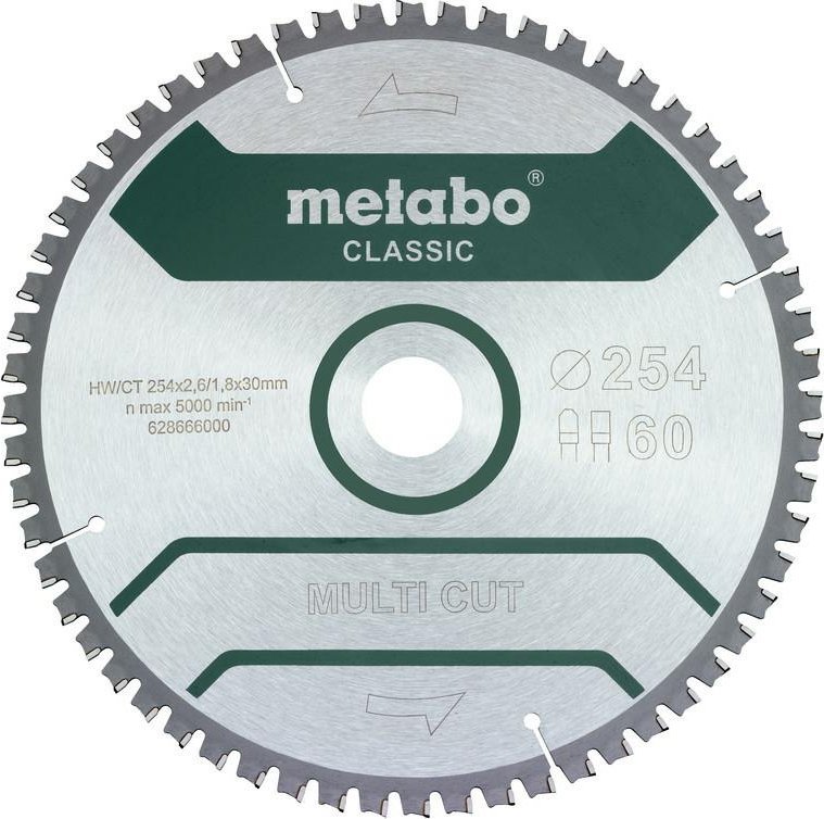 Metabo METABO FZ/TZ 254x30x60z | 628285000