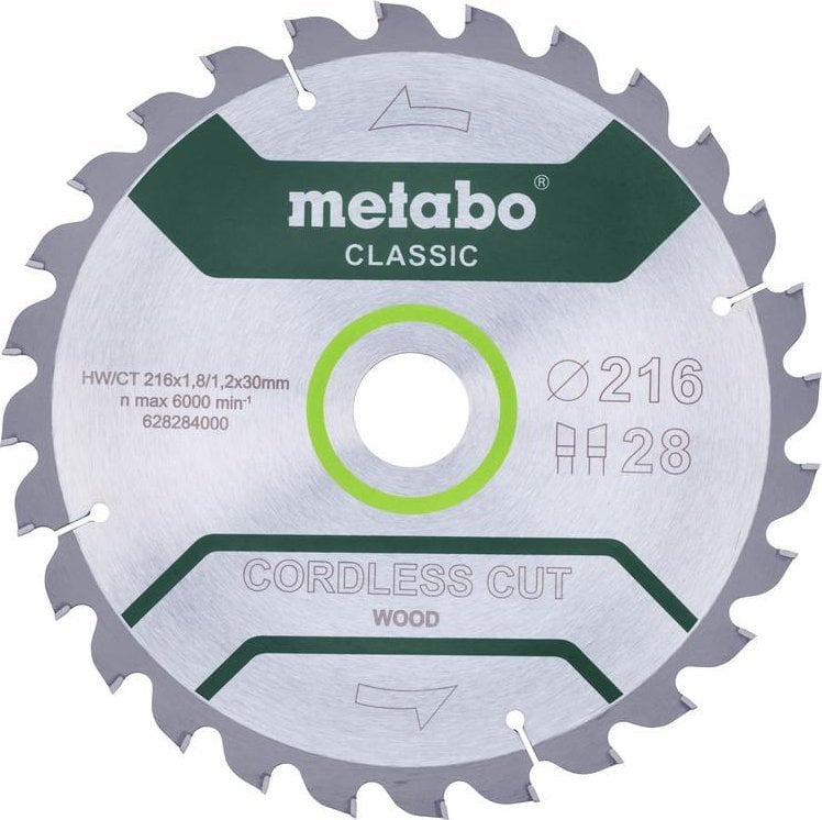 Metabo METABO  HW/CT 216x30x28z Cordless cut