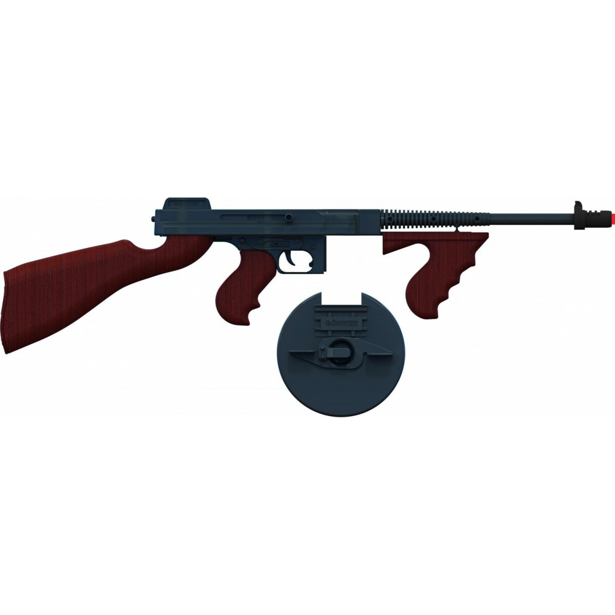 Pulio Metal gangster pistol 8 rounds