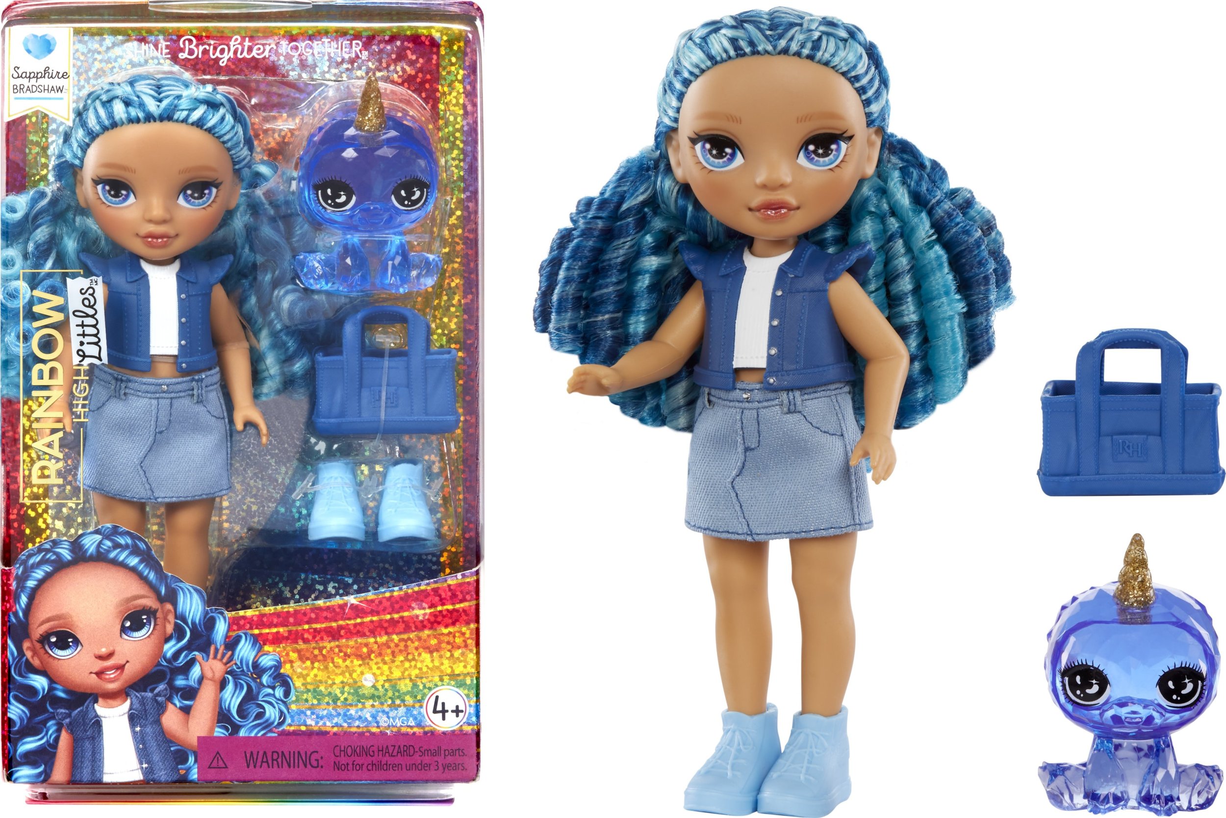 MGA Rainbow High Littles Dolls- Sapphire