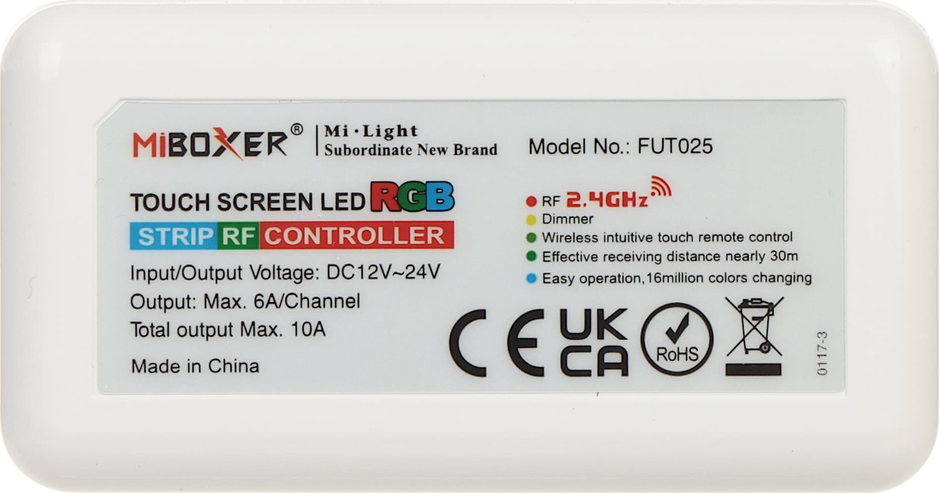 MiBoxer NIK OŚWIETLENIA LED Z PILOTEM