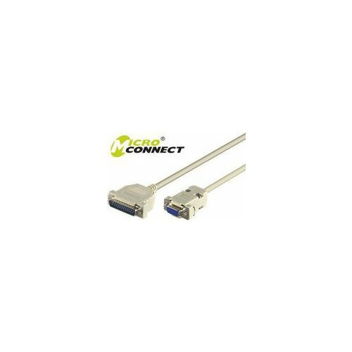 MicroConnect DB-9 - DB-25, 3m,  (IBM029)