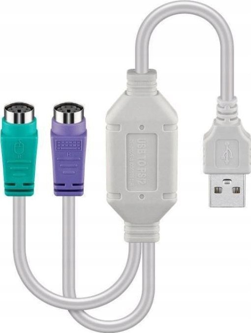MicroConnect Microconnect USBA2XPS2 PS/2 0,3