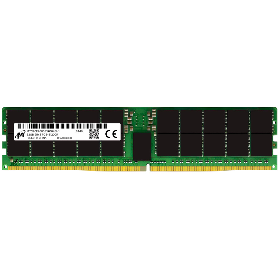 MICRON  DDR5 RDIMM 32GB 2Rx8 6400