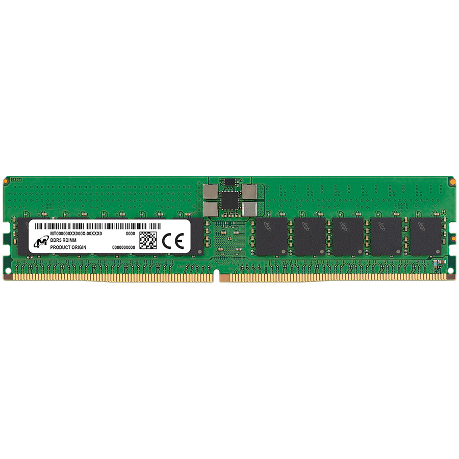 Micron RDIMM 32GB DDR5 2Rx8 6400MHz