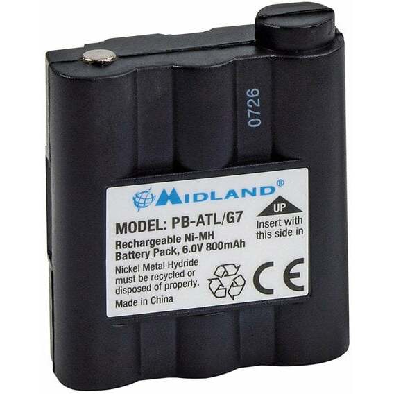Midland Midland PB-ATL/G7, Battery, Black, Midland